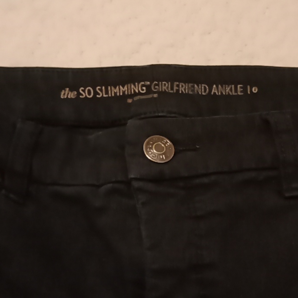 Chicos Slimming Girlfriend Ankle Jeans SZ 0